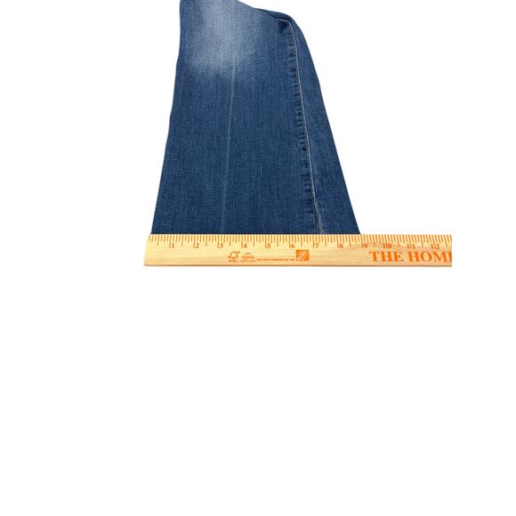 Gap Denim Jeans Girls 18 Blue Mid Rise 70s Flare Everyday Style School Retro - Picture 9 of 9